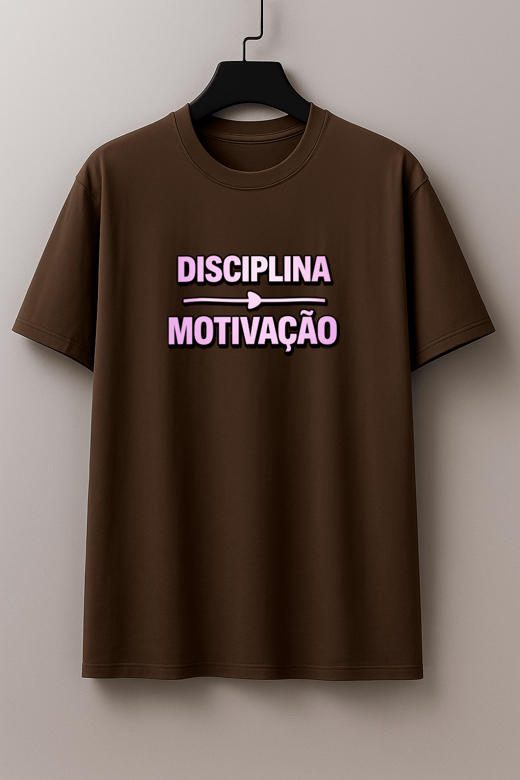 Camisetão Feminino Oversized - Disciplina & Motivação