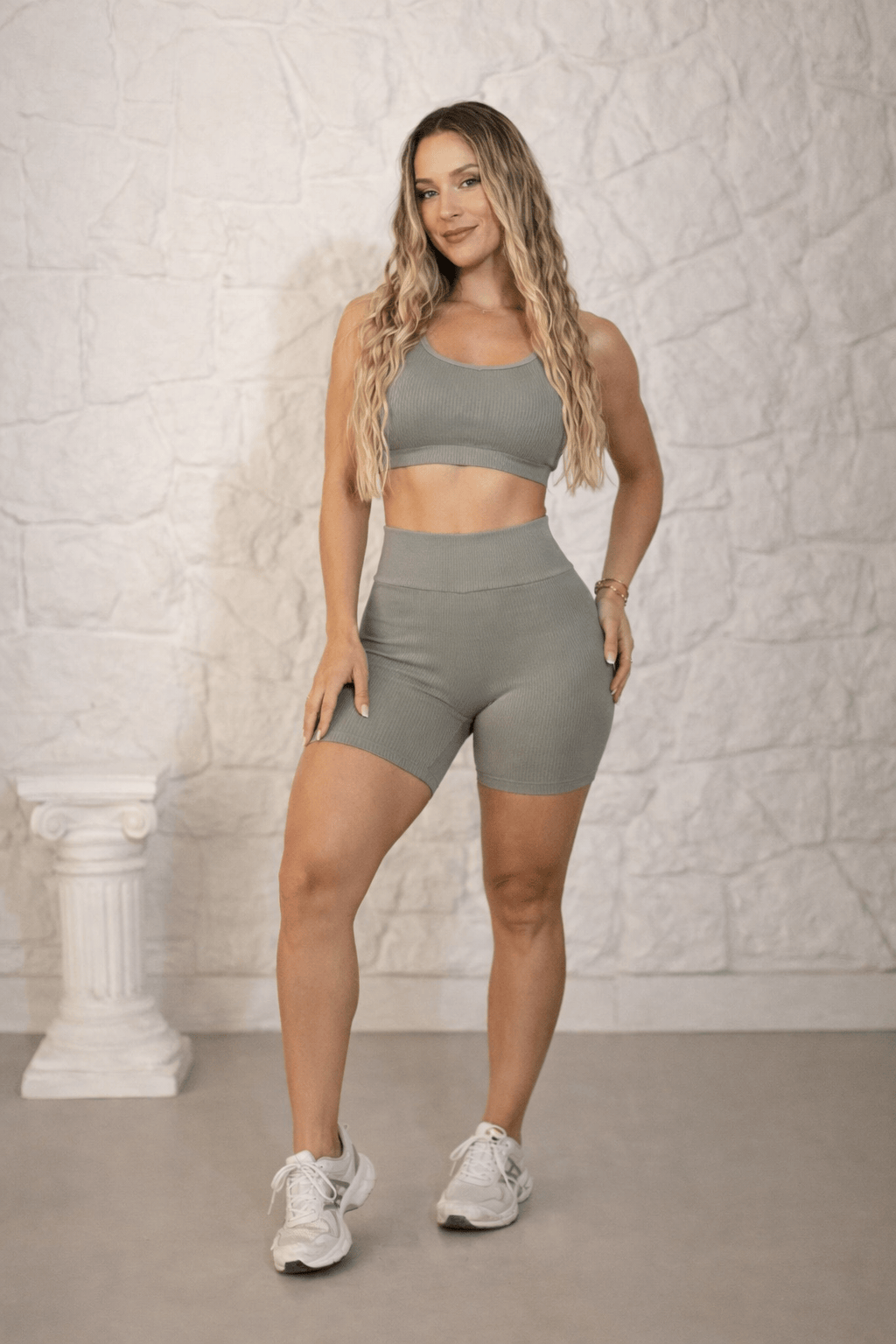 Short Feminino Canelado Fitness | 100% Conforto | Estilo e Performance