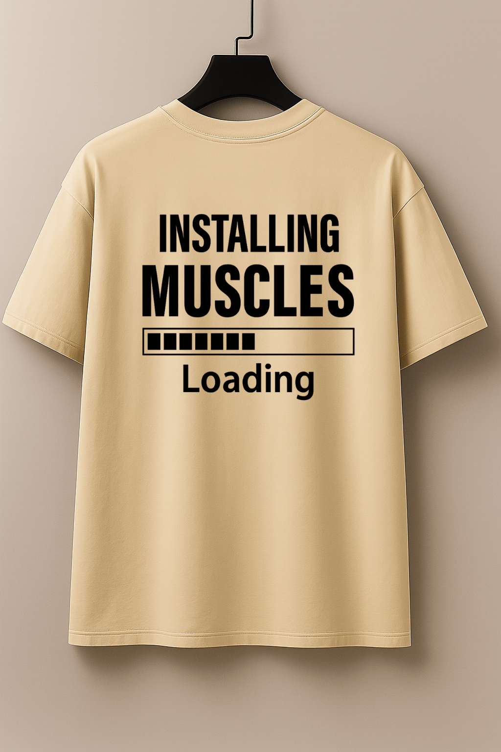 Camisetão Oversized Masculina - Installing Muscles