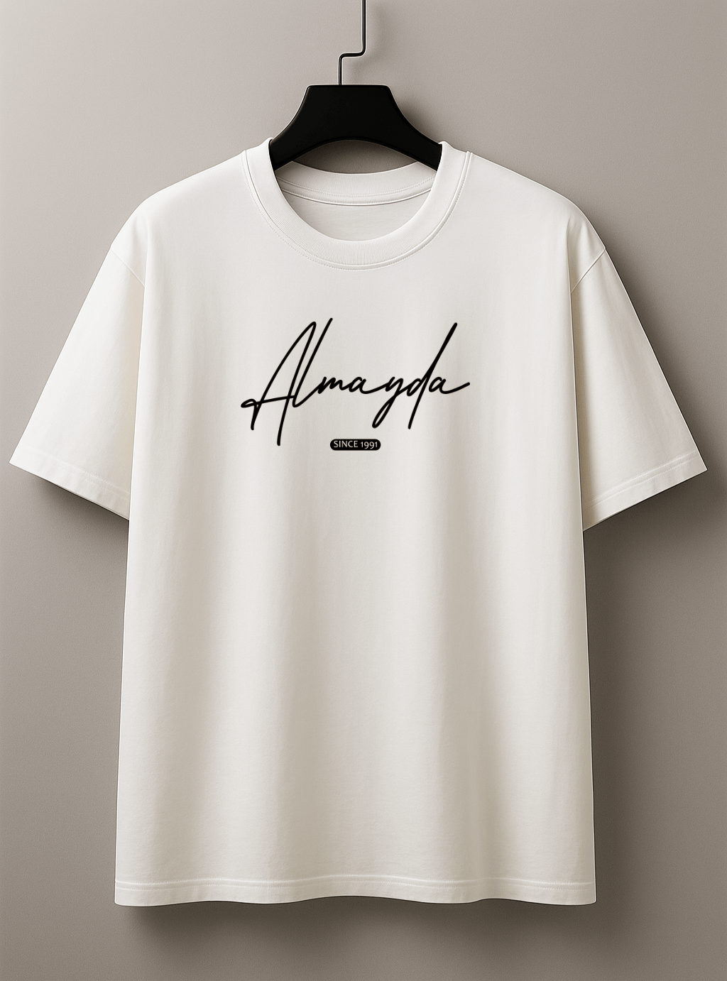 Camiseta Oversized Masculina Premium - Almayda Since | Streetwear Casual