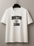 Camiseta Feminina Premium Manga Curta Tradicional   Boston 1998 | Streetwear Casual