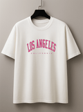 Camiseta Feminina Premium Manga Curta Tradicional  - Los Angeles