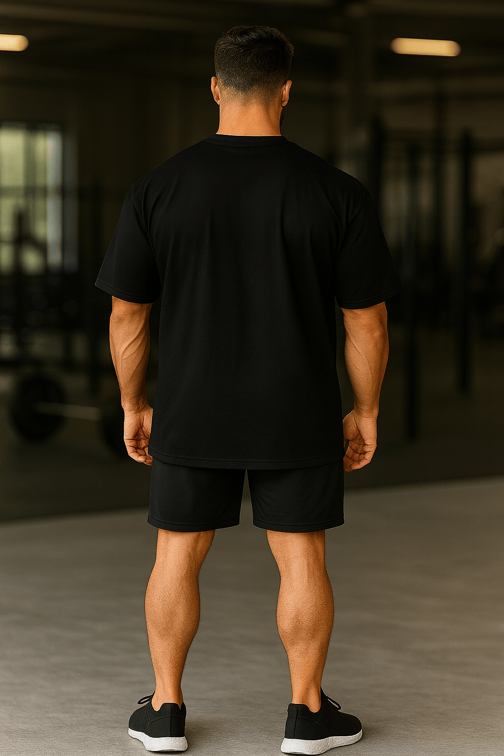 Camiseta Oversized Masculina | Estampa - Halteres