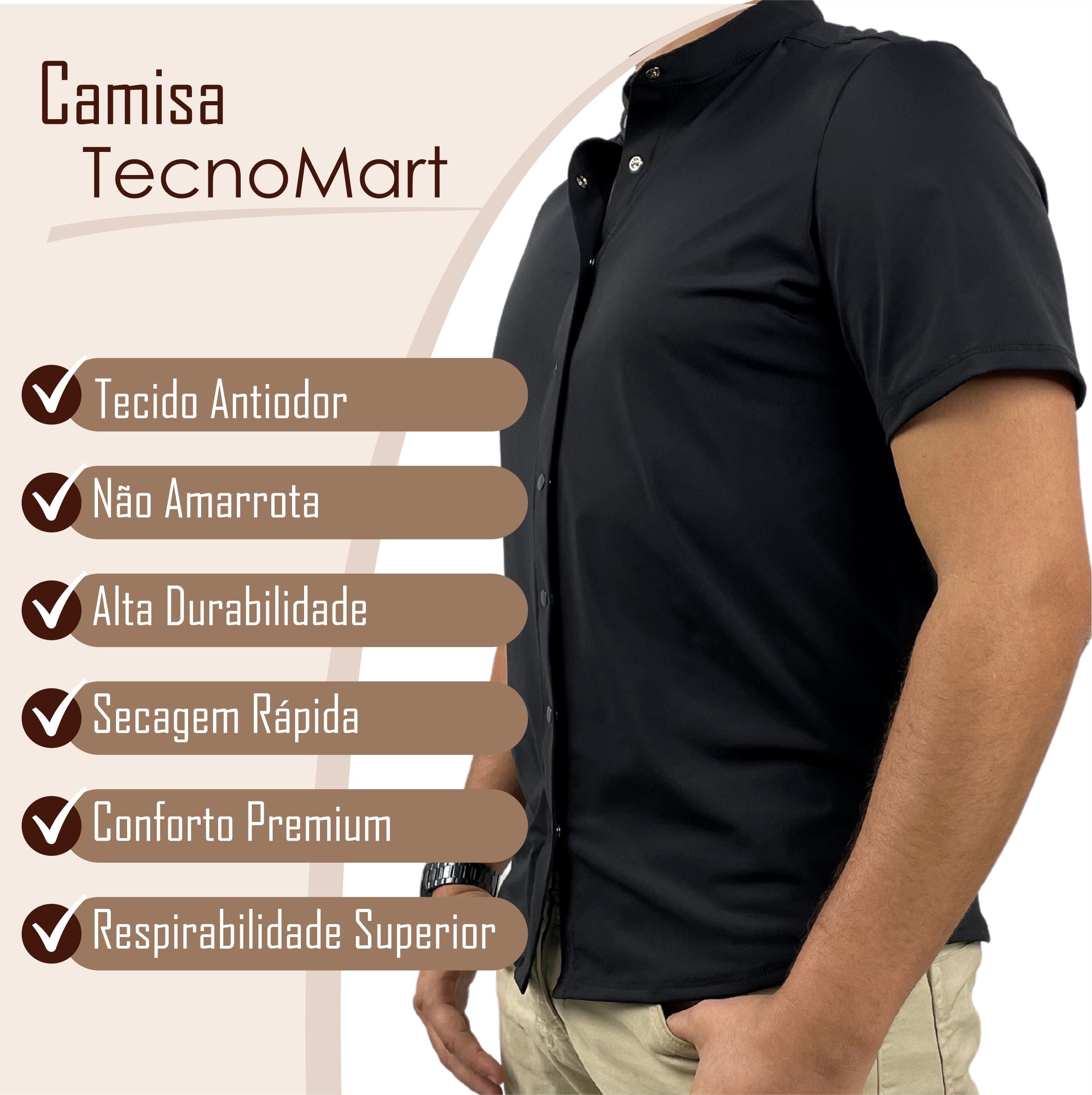 Camisa de botão matinica