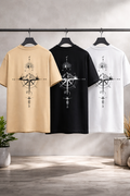 Kit 3 Camiseta Masculina Premium Manga Curta Tradicional | Mais Vendidas - Rosa dos Ventos