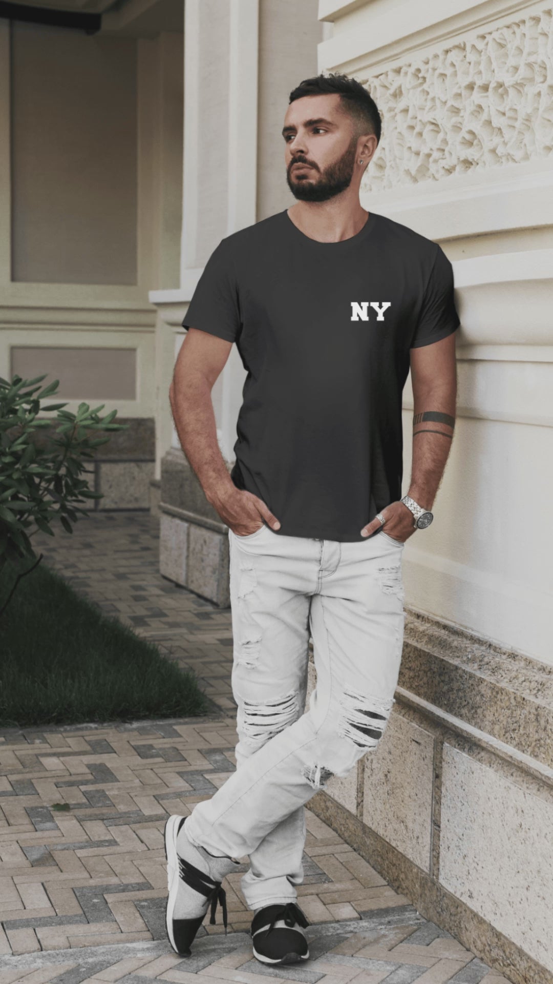 Camiseta Masculina Premium NY