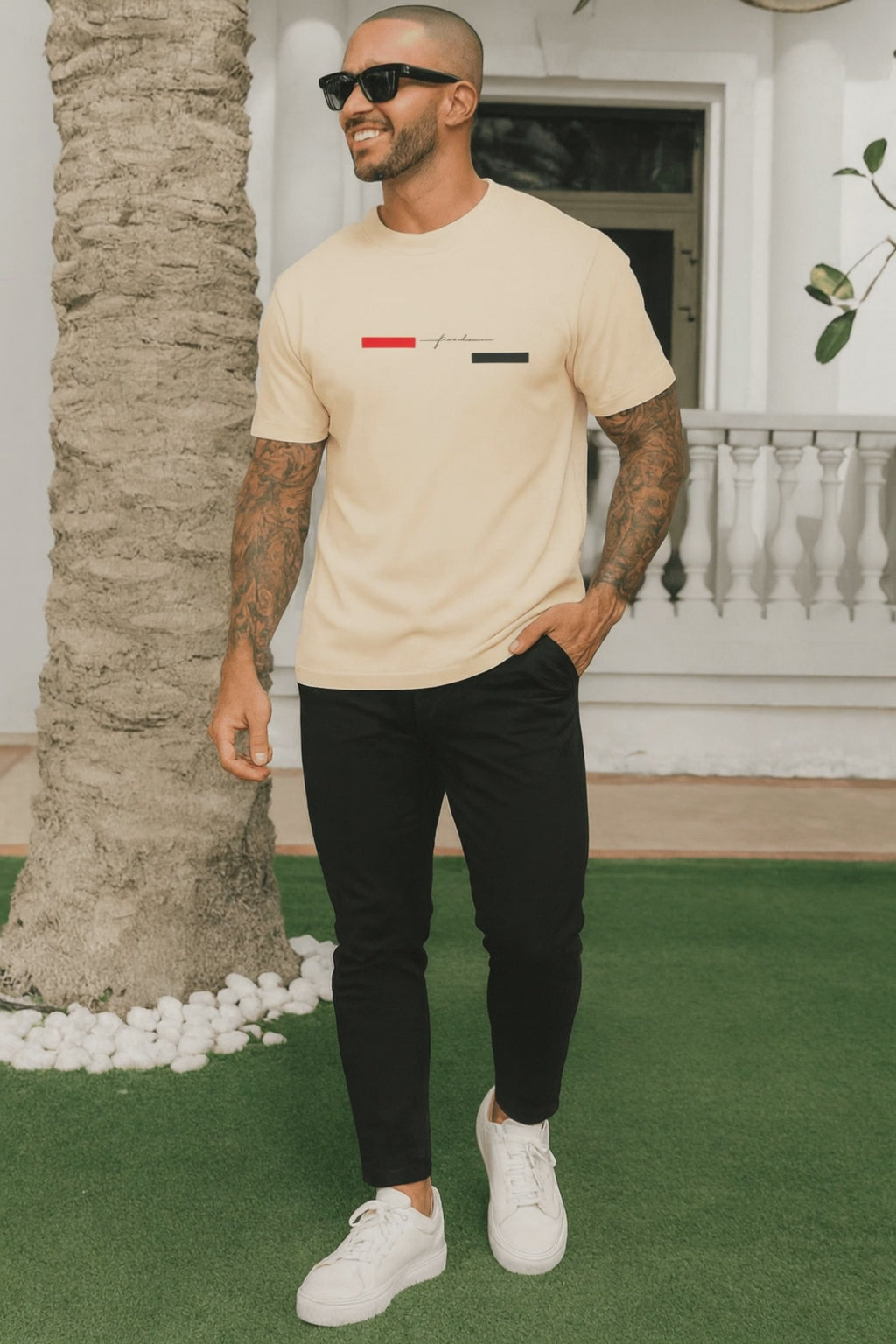 Camiseta Masculina | Estampa - Freedom