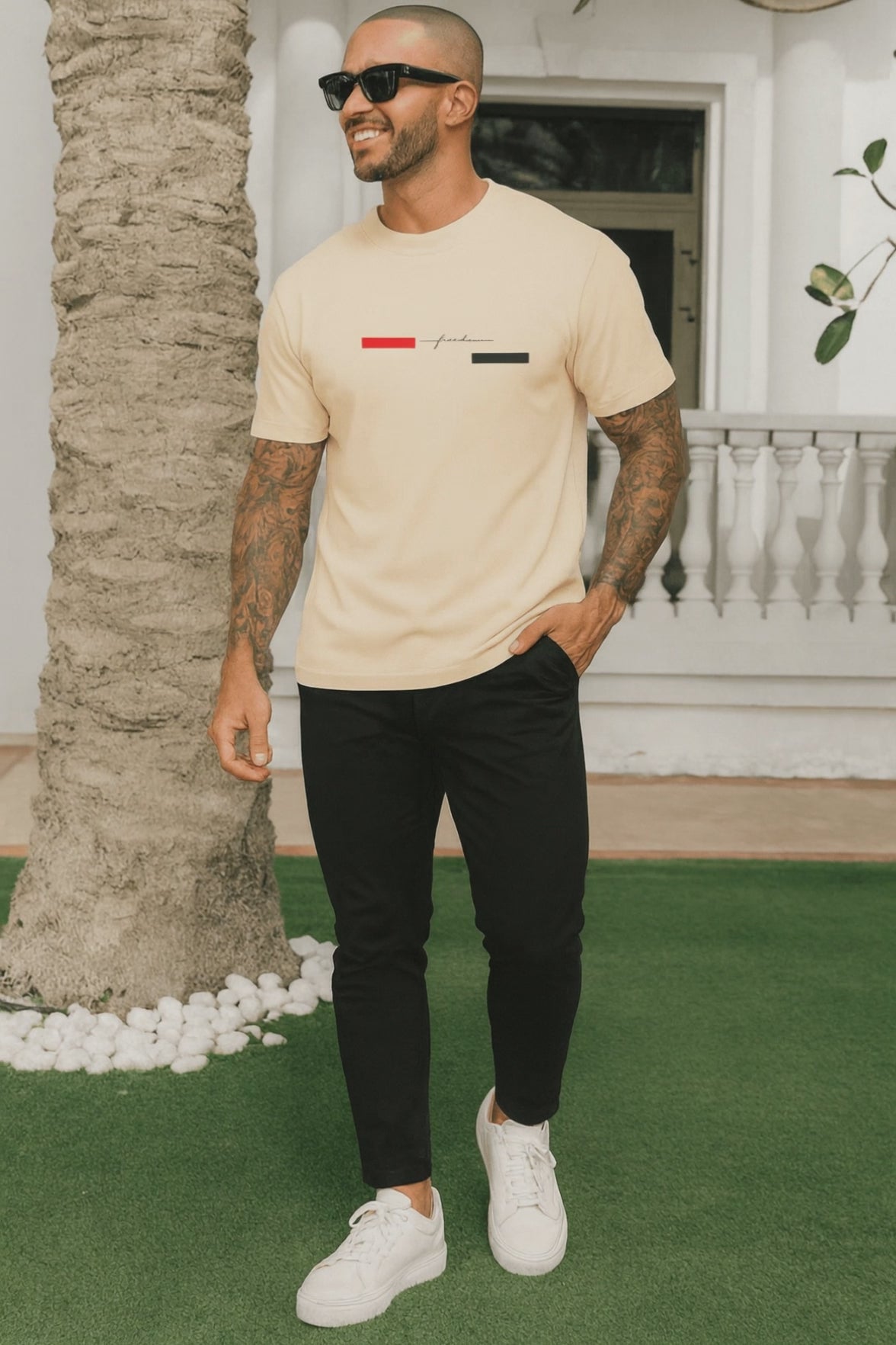 Camiseta Masculina | Estampa - Freedom