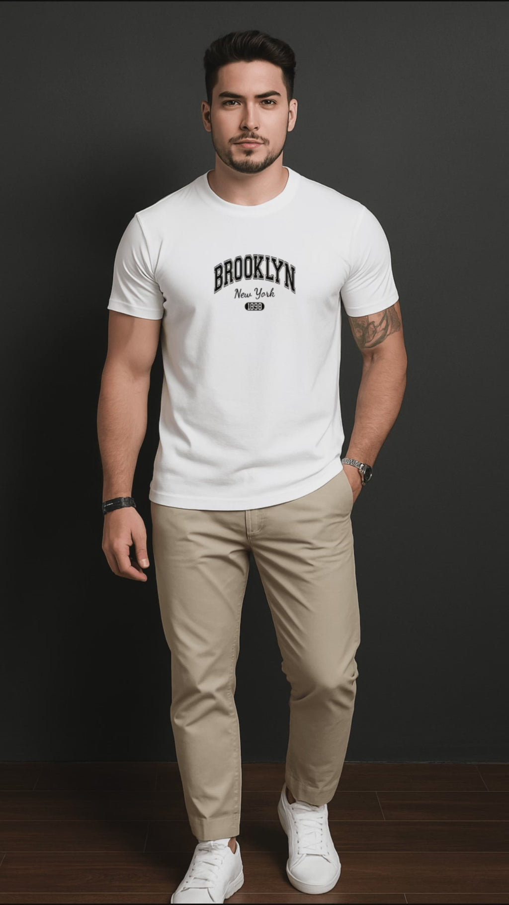 Camiseta Masculina | Estampa - Brooklyn New York
