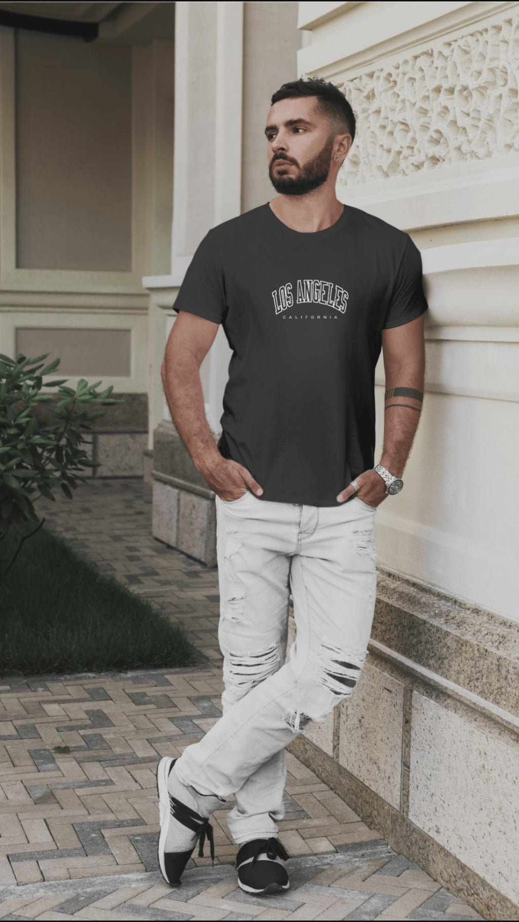 Camiseta Masculina | Estampa - Los Angeles California