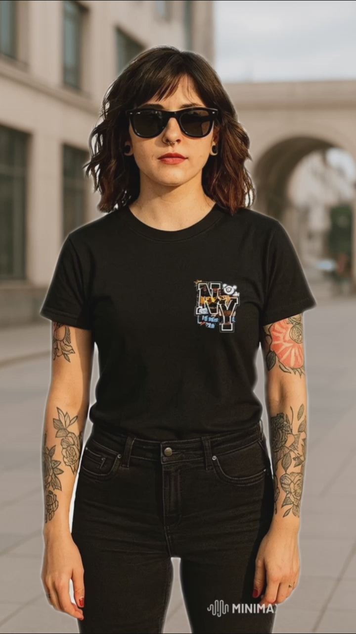 Camiseta Basica Feminina -  NY Graf