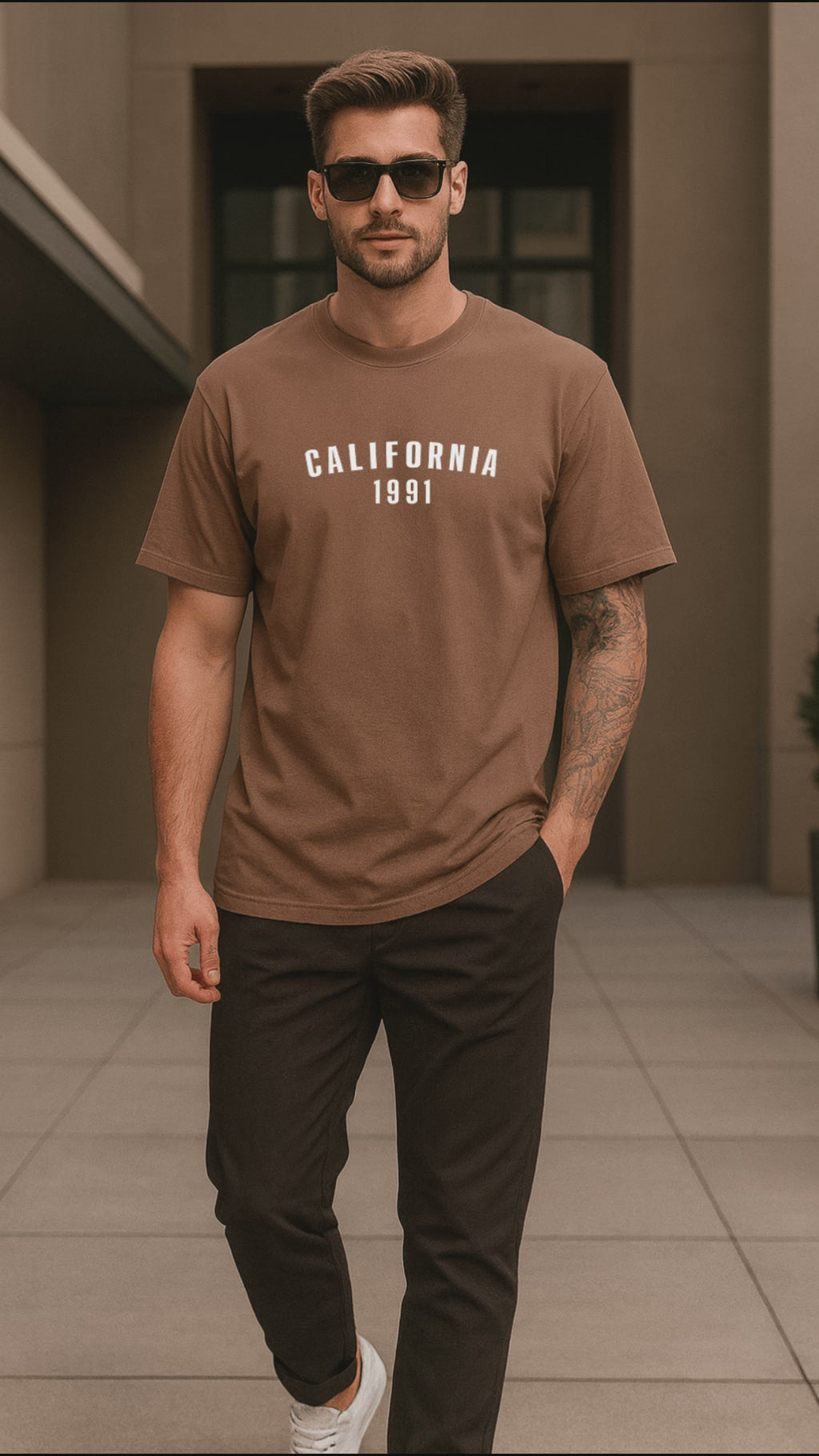 Camiseta Masculina | Estampa - California 1991